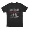 Americas Favorite Ladies Unisex T Shirt Black 1