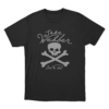 Skull Live To Die Unisex T Shirt Black
