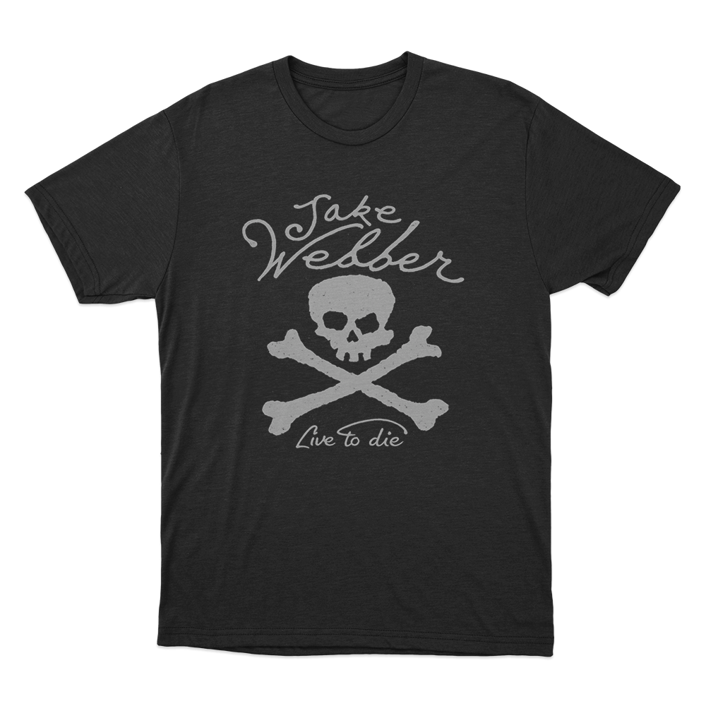 Skull Live To Die Unisex T Shirt Black Skull Live To Die Unisex T Shirt Black