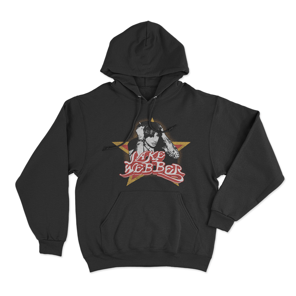 Star Unisex Hoodie Black Star Unisex Hoodie Black